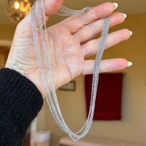 9k gold  Multi-Strand Necklace